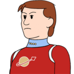Cropped image drawing of Edward Burke