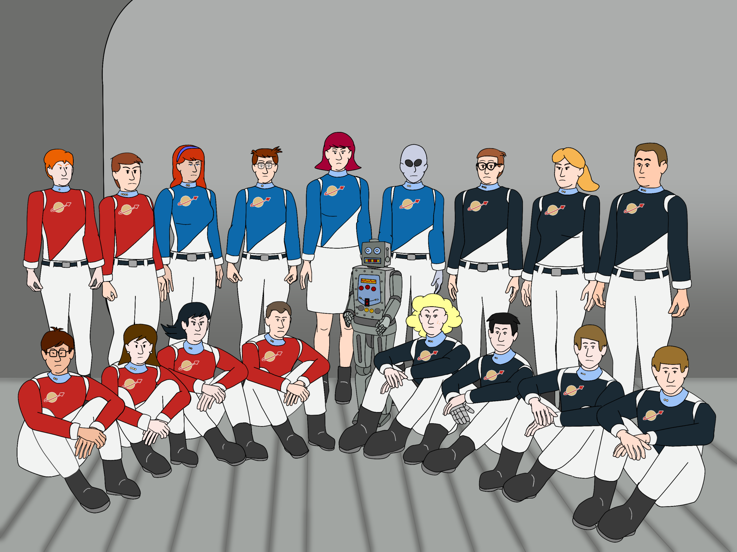 Classic Space Main Characters