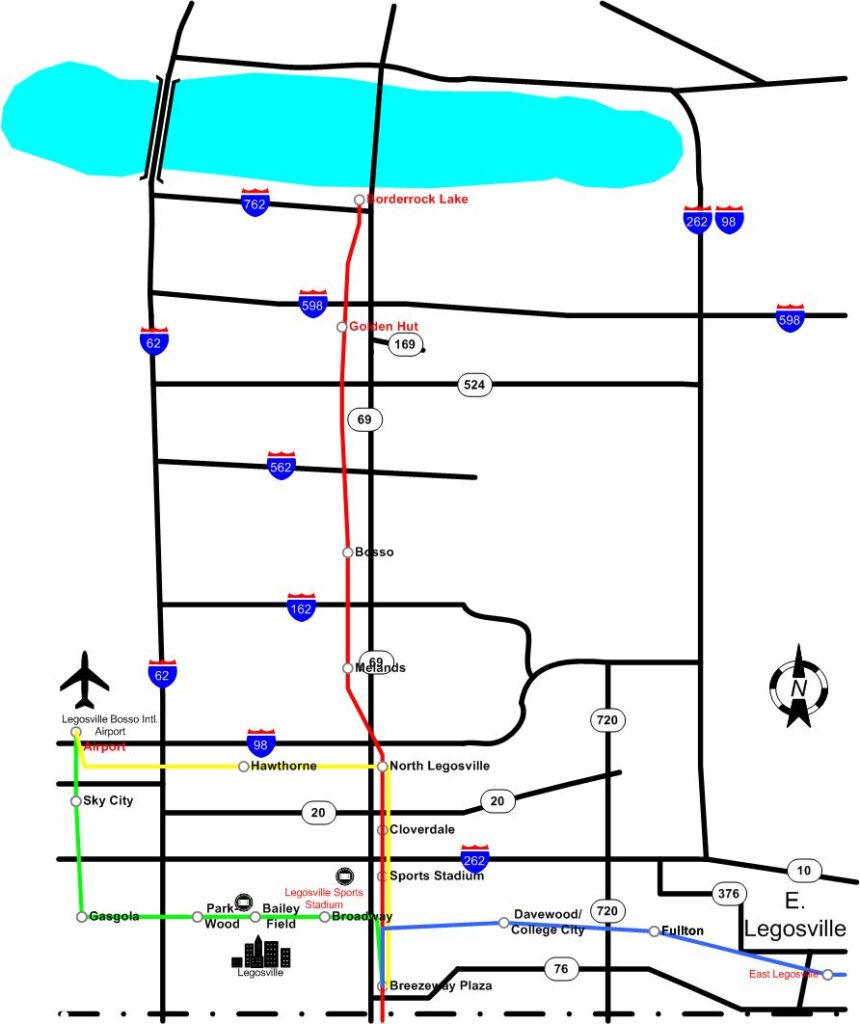 LTA Rail Map