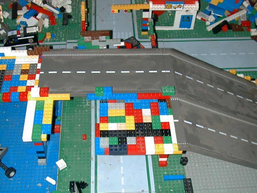 Freeway Overview of the Lego Road